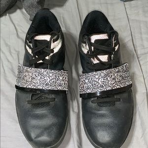 Under Armor All Black Basketball Shoes